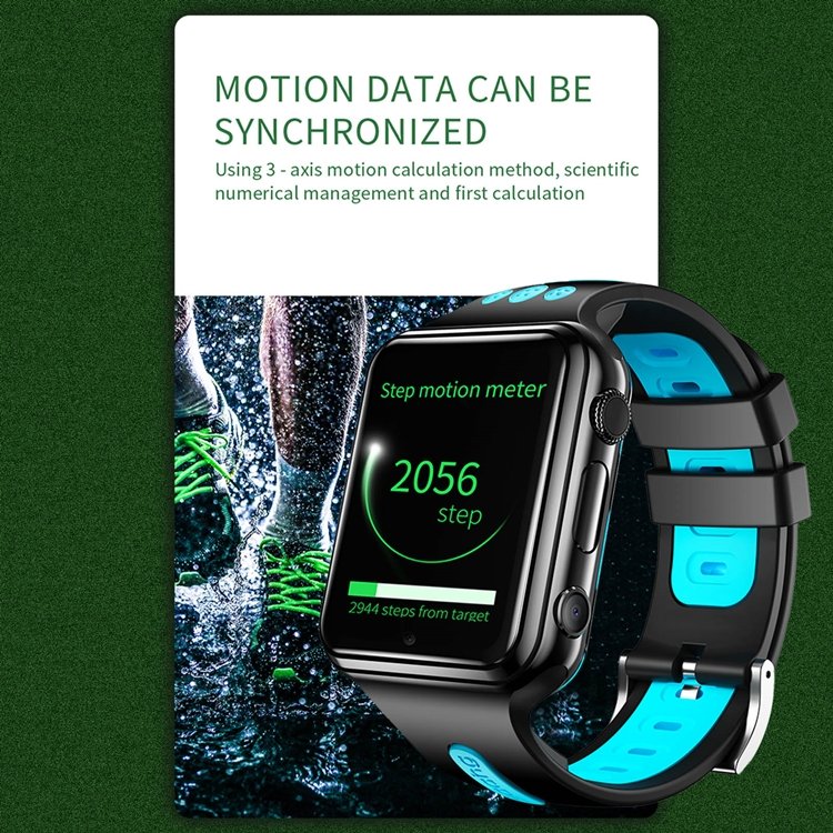 2022 1GB+8GB Watch 4G SmartWatch Inteligentes Waterproof Android Fitness Tracker W5 Sport watch